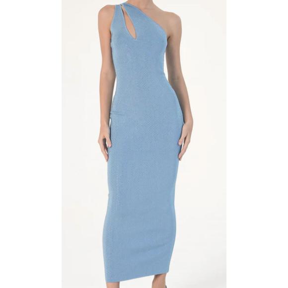 NEW RONNY KOBO ballari dress in cerulean - Picture 1 of 2